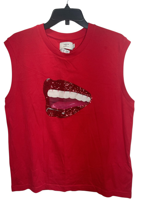 Vist Large View of Product Image Which is Used Unbranded Sleeveless Top L-12/14