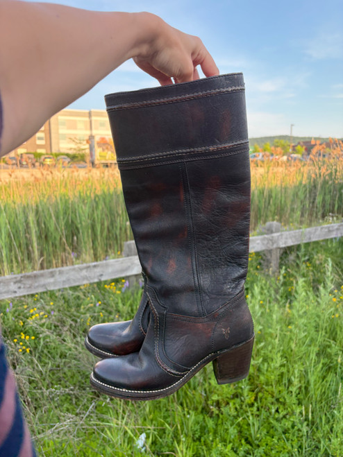Vist Large View of Product Image Which is Used Frye Tall Boots 5.5