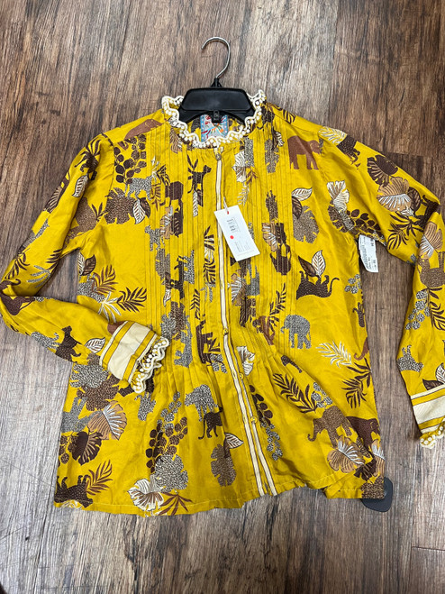 Vist Large View of Product Image Which is Used Johnny Was Long Sleeve Top XXS