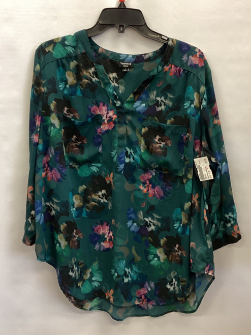 Vist Large View of Product Image Which is Used Torrid Long Sleeve Top 1X-18