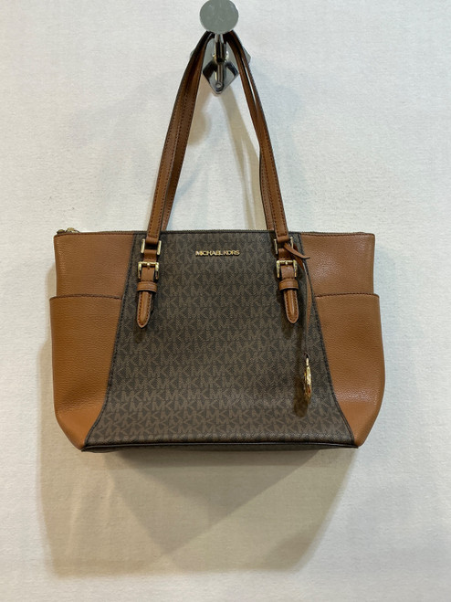 Vist Large View of Product Image Which is Used Michael Kors Large Leather Handbag