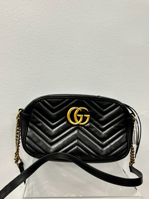 Vist Large View of Product Image Which is Used Gucci Small Leather Handbag