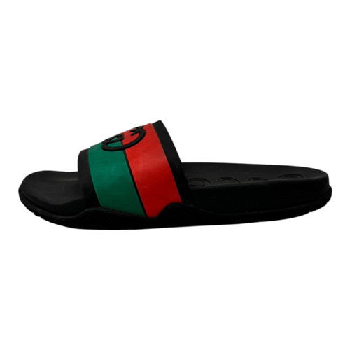Vist Large View of Product Image Which is Used Gucci Mens Interlocking G Slide Sandals 11