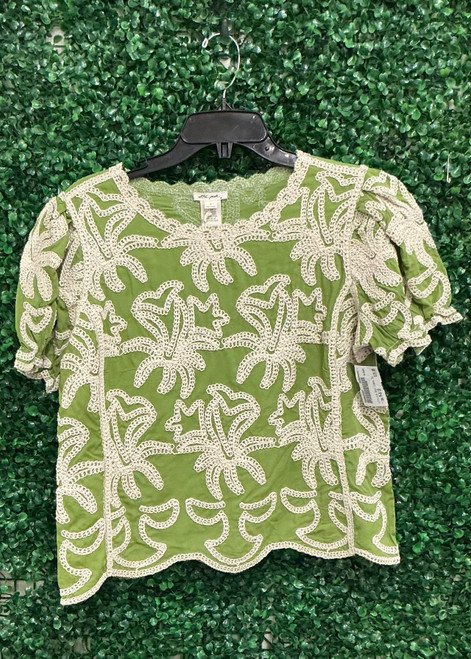 Vist Large View of Product Image Which is Used Ultra Pink Short Sleeve Top M-8/10