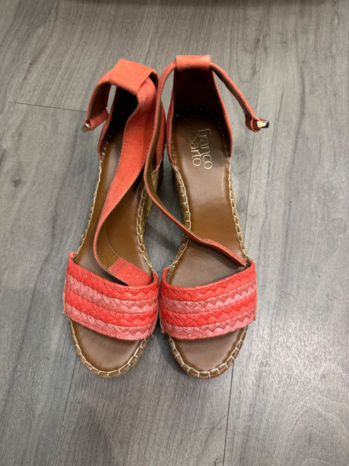 Vist Large View of Product Image Which is Used Franco Sarto Wedge Sandals 9
