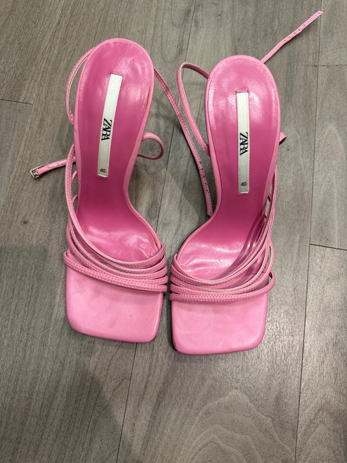 Vist Large View of Product Image Which is Used Zara Dress Sandals 9.5