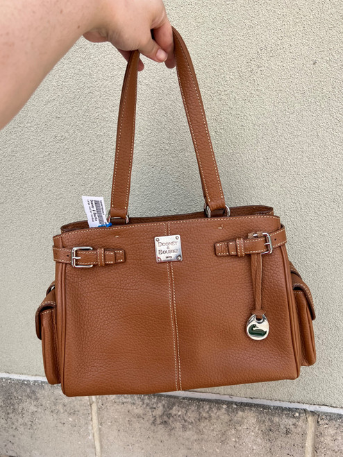 Vist Large View of Product Image Which is Used Dooney & Bourke Large Leather Handbag