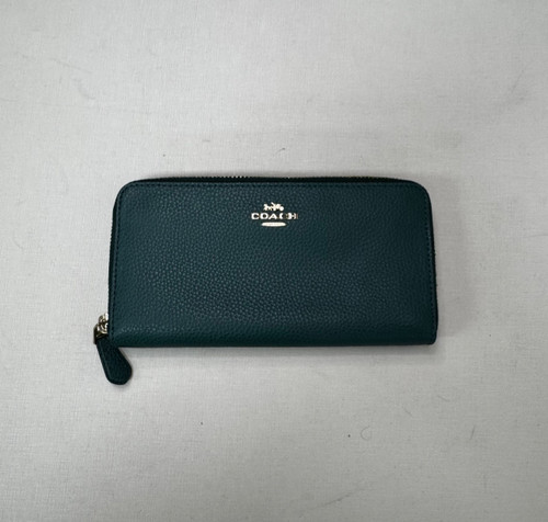 Vist Large View of Product Image Which is Used Coach Leather Wallet