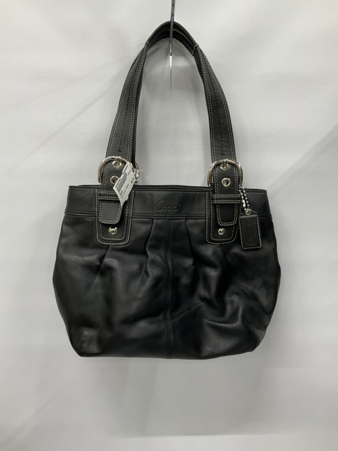 Vist Large View of Product Image Which is Used Coach Large Leather Handbag