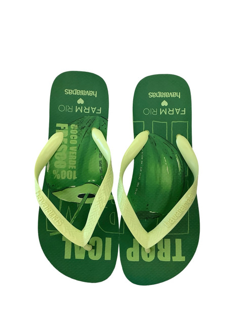 Vist Large View of Product Image Which is Used Farm Rio Flip Flops 8
