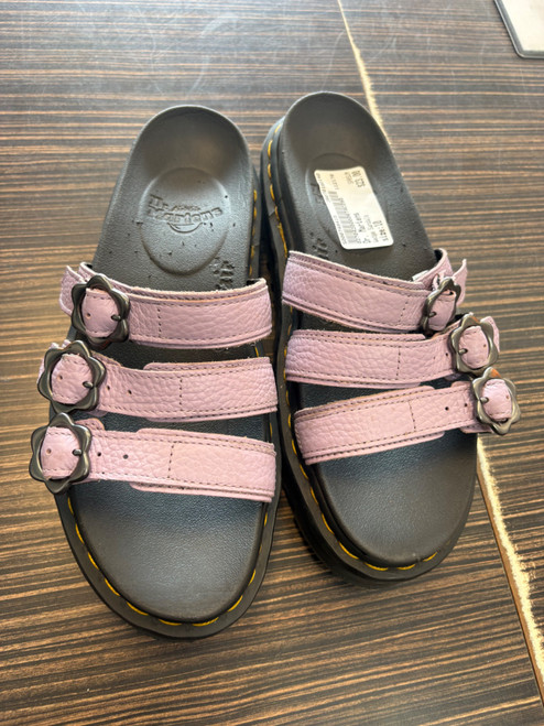 Vist Large View of Product Image Which is Used Dr. Martens Wedge Sandals 10
