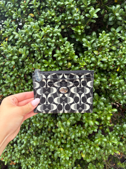Vist Large View of Product Image Which is Used Coach Leather wallet