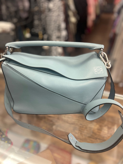 Vist Large View of Product Image Which is Used Loewe medium puzzle bag