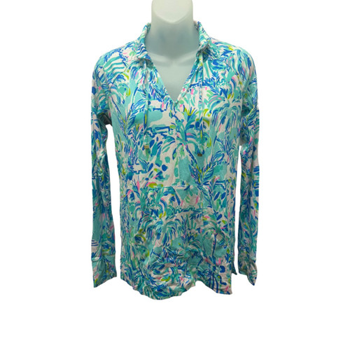 Vist Large View of Product Image Which is Used Lilly Pulitzer Long Sleeve T-Shirt XS-0/2