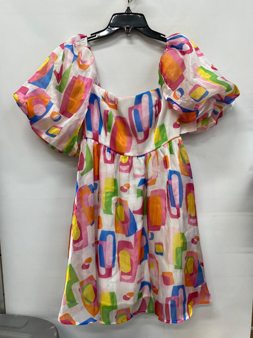Vist Large View of Product Image Which is Used Peach Love Short Dress F L-12/14