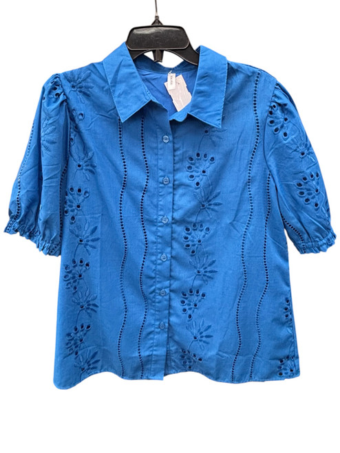 Vist Large View of Product Image Which is Used Unbranded Short Sleeve Top M-8/10