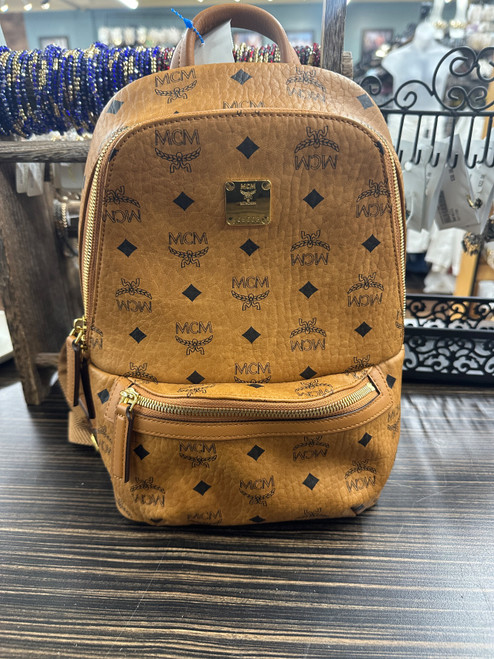 Vist Large View of Product Image Which is Used MCM Munchen Small Leather Handbag