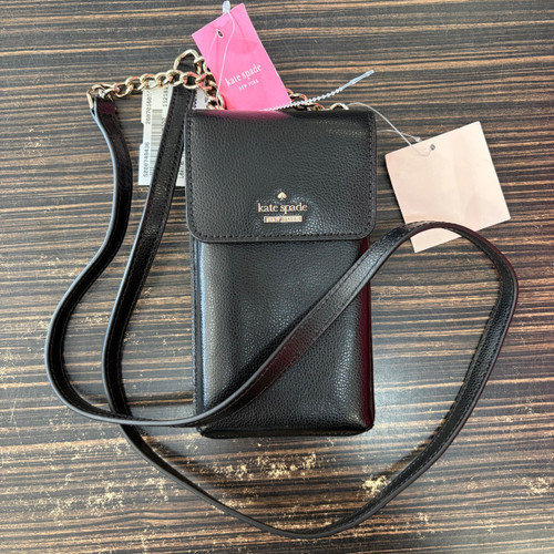 Vist Large View of Product Image Which is Used Kate Spade New York Leather Wristlet