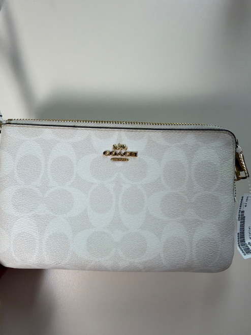 Vist Large View of Product Image Which is Used Coach Leather Wristlet