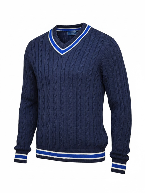 Vist Large View of Product Image Which is Vineyard Vines Mens Heavyweight Sweater L