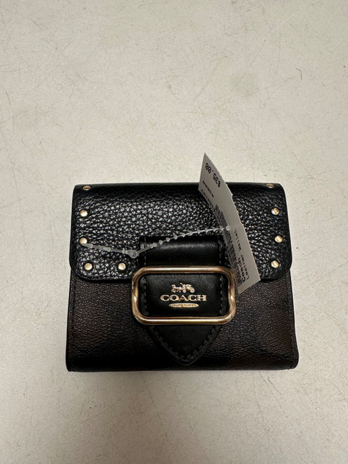 Vist Large View of Product Image Which is Used Coach Leather Wallet