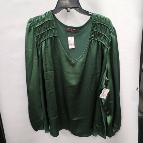 Vist Large View of Product Image Which is NWT Lane Bryant Long Sleeve Top 4X-24