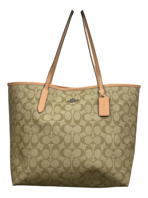 Vist Large View of Product Image Which is Used Coach Xlarge Leather Handbag