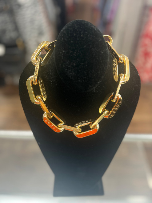 Vist Large View of Product Image Which is Used Louis Vuitton edge lg link necklace