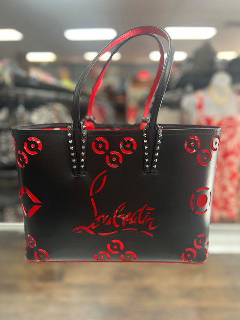 Vist Large View of Product Image Which is Used Christian Louboutin Large Leather Handbag