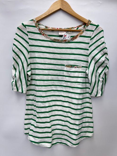 Vist Large View of Product Image Which is Used 9-H15 Stcl Postmark Short Sleeve Top M-8/10