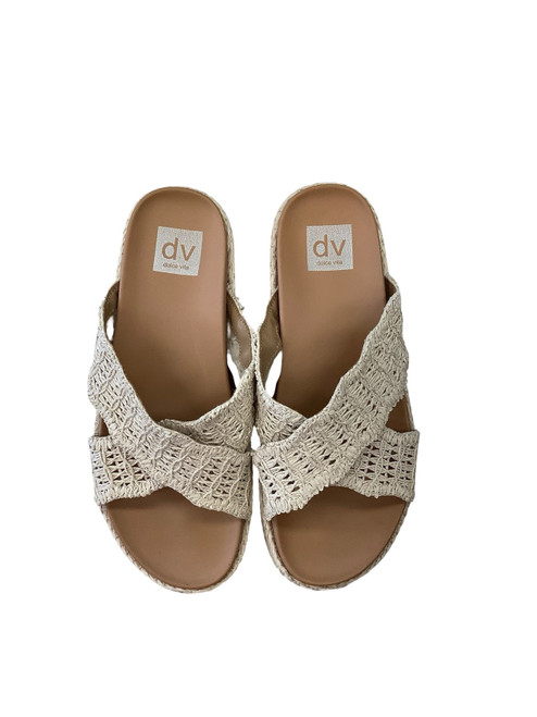 Vist Large View of Product Image Which is Used Dolce Vita Wedge Sandals 7.5