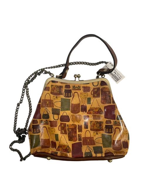 Vist Large View of Product Image Which is Used Patricia Nash Large Leather Handbag