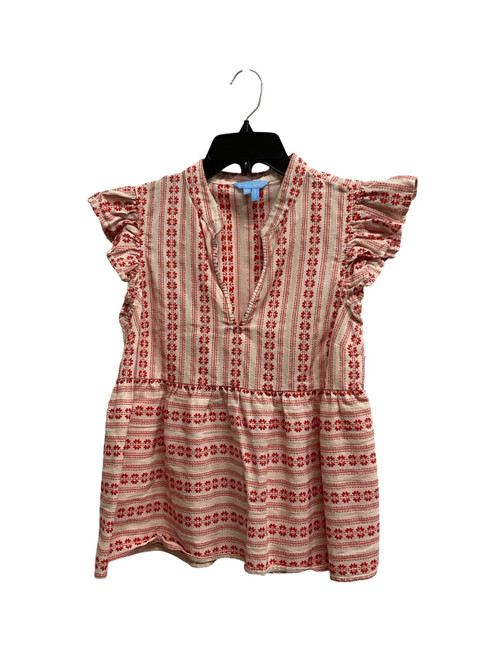 Vist Large View of Product Image Which is Used Draper James Short Sleeve Top XS-0/2