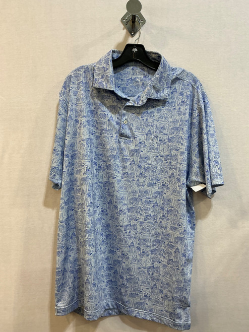 Vist Large View of Product Image Which is Used Rhoback Mens Short Sleeve Top XL/17-17.5