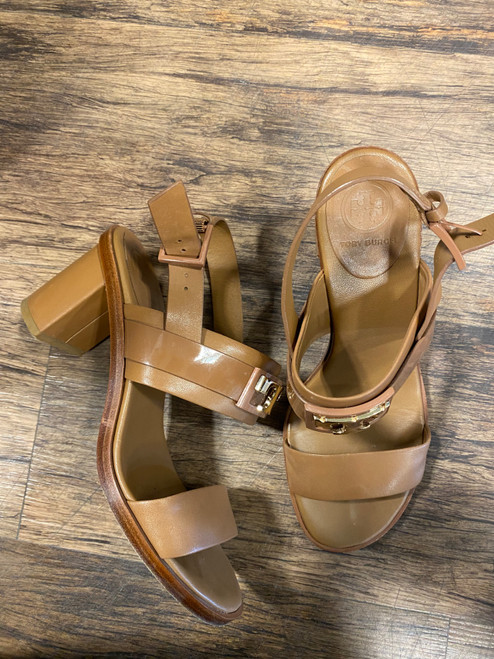 Vist Large View of Product Image Which is Used Tory Burch Wedge Sandals 5.5