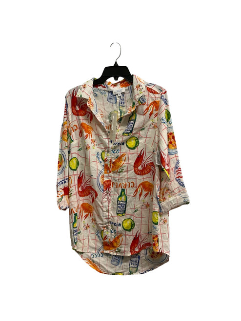 Vist Large View of Product Image Which is Used Calypso Long Sleeve Top XL-16