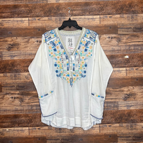 Vist Large View of Product Image Which is Used Johnny Was Long Sleeve Top S-4/6