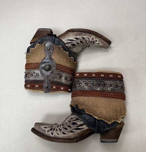Vist Large View of Product Image Which is Used Corral Boots Ankle Boots 7.5