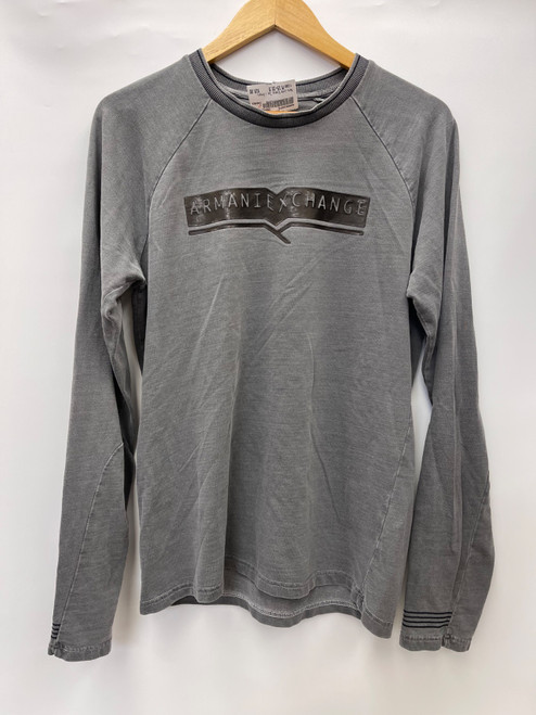 Vist Large View of Product Image Which is Used Armani Exchange Mens Long Sleeve Top M/15-15.5