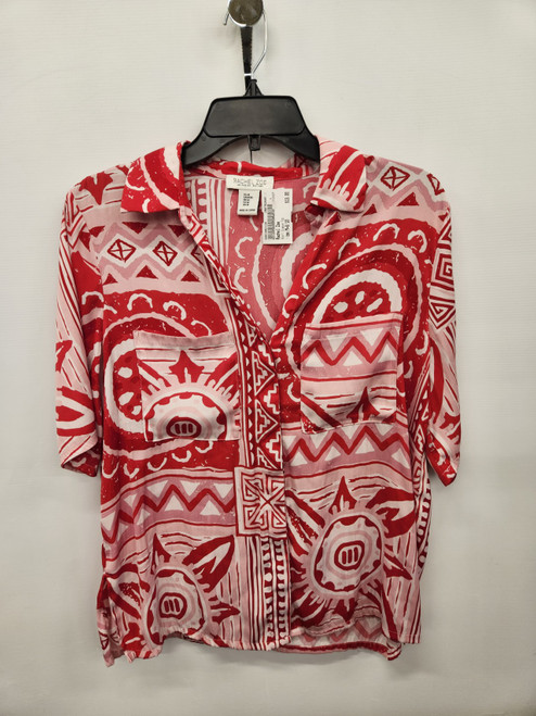 Vist Large View of Product Image Which is Used Rachel Zoe Short Sleeve Top M-8/10