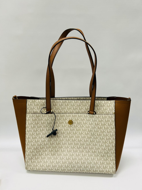Vist Large View of Product Image Which is Used Michael Michael Kors Xlarge Leather Handbag