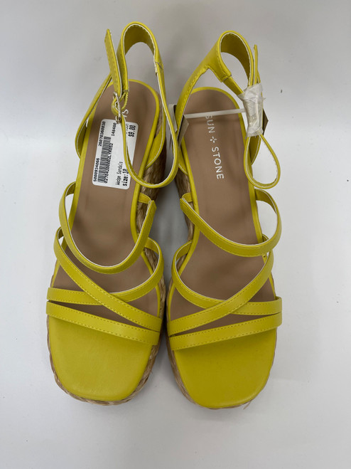 Vist Large View of Product Image Which is Used Unbranded Wedge Sandals 10