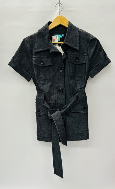 Vist Large View of Product Image Which is Used Sandro Short Sleeve Top S-4/6