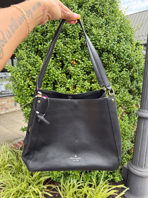 Vist Large View of Product Image Which is Used Kate Spade Large Leather Handbag
