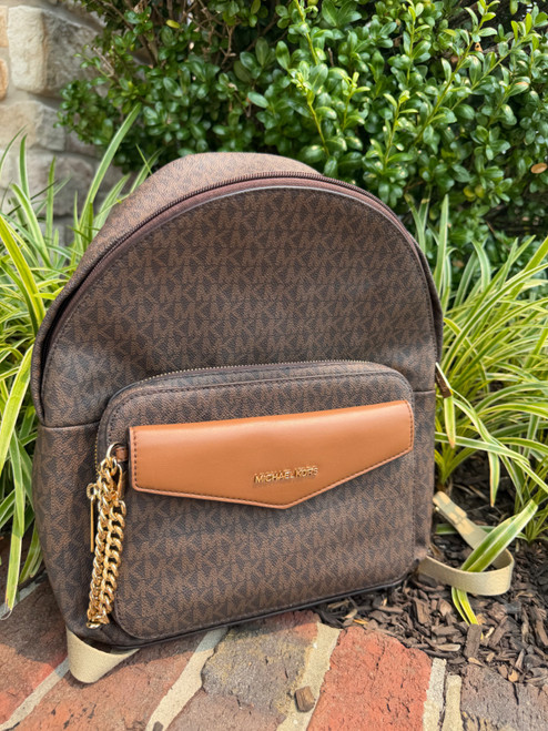 Vist Large View of Product Image Which is Used Michael Michael Kors Small Leather Handbag
