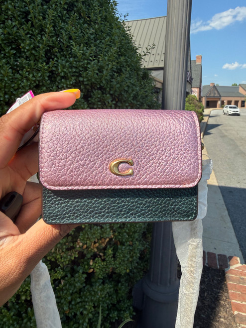 Vist Large View of Product Image Which is Used Coach Metallic Crossbody