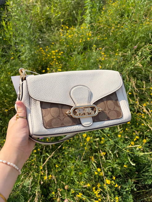 Vist Large View of Product Image Which is Used Coach Large Leather Handbag