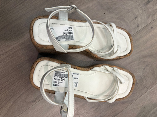 Vist Large View of Product Image Which is Used Madden Girl Wedge Sandals 7
