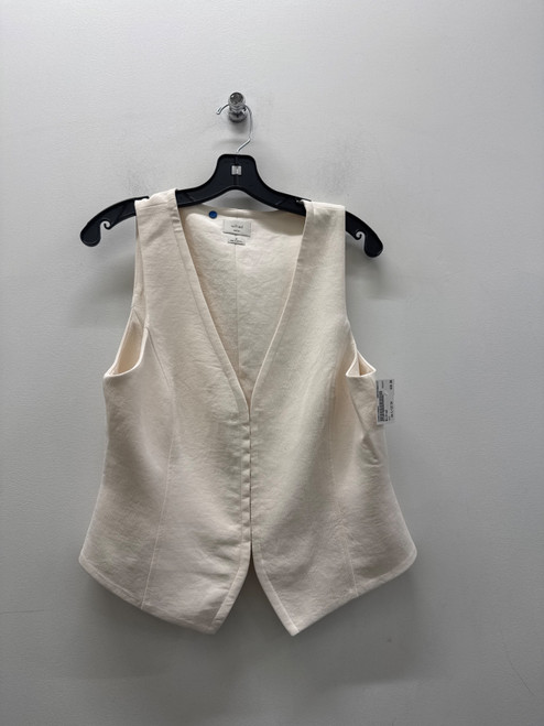 Vist Large View of Product Image Which is Used white Wilfred Vest L-12/14