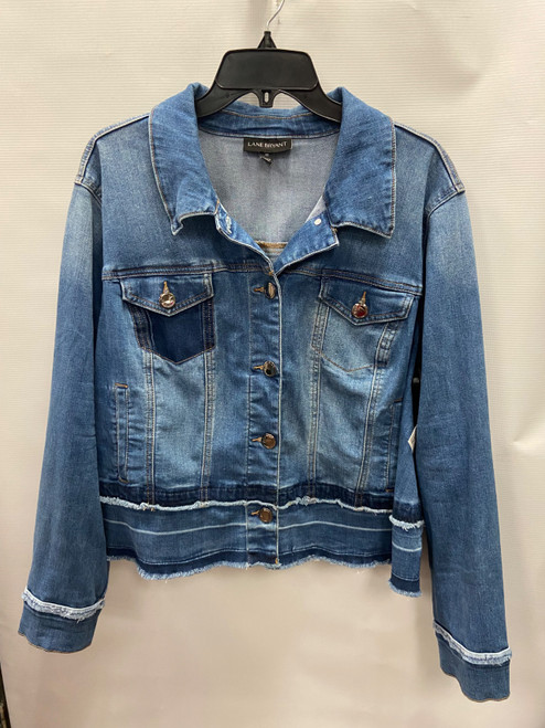 Vist Large View of Product Image Which is Used Lane Bryant Denim Jacket XXL-20